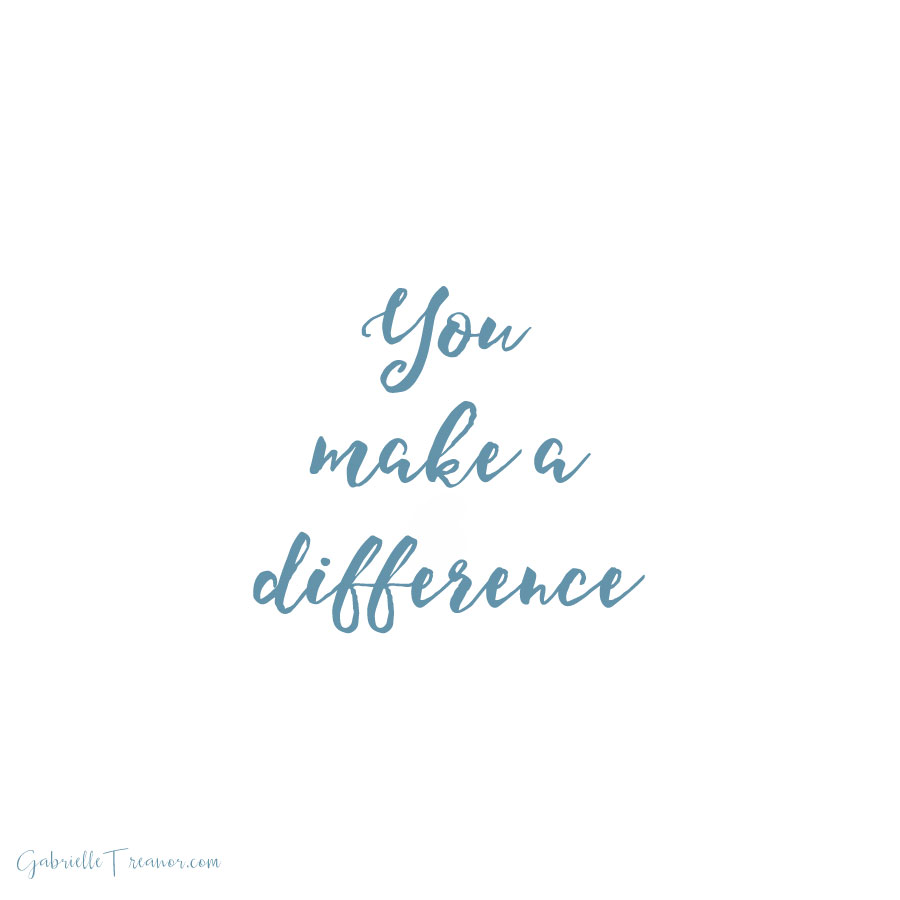 You-make-a-difference